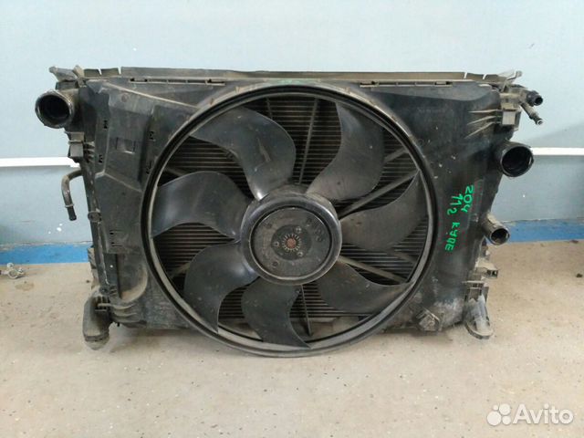 Кассета радиаторов в сборе Mercedes C180 w204 Кассета радиаторов в сборе Mercedes C180 w204