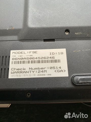 Asus F9E Asus F9E