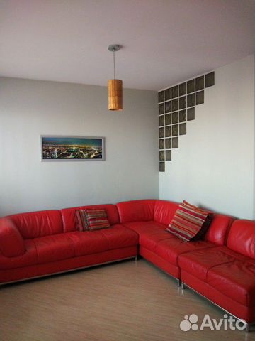 

1-к. квартира, 55 м², 2 кровати