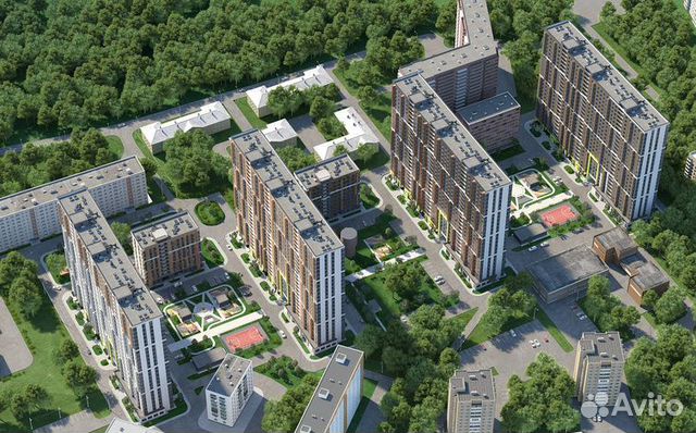 2-к квартира, 62.8 м², 2/25 эт.