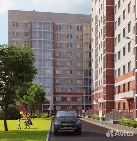 1-к квартира, 44.5 м², 6/10 эт. 1-к квартира, 44.5 м², 6/10 эт.