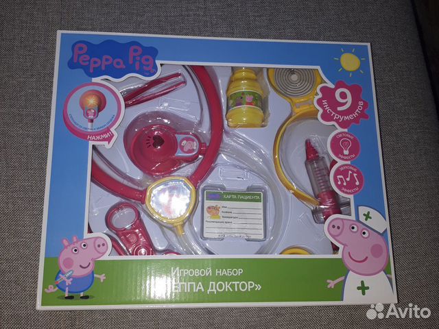 Игровой набор “Пеппа-доктор”Свинка Пеппа