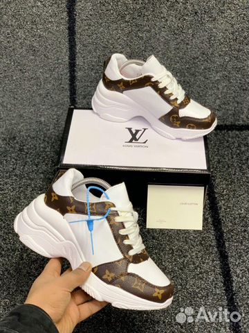 Кроссовки louis vitton Кожа Кроссовки louis vitton Кожа