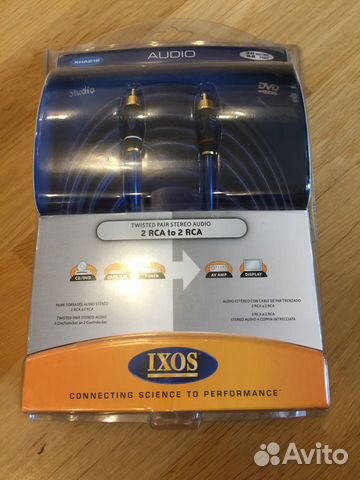 Аудиокабель межблок (2RCA/2RCA) Ixos XHA215-300 IC