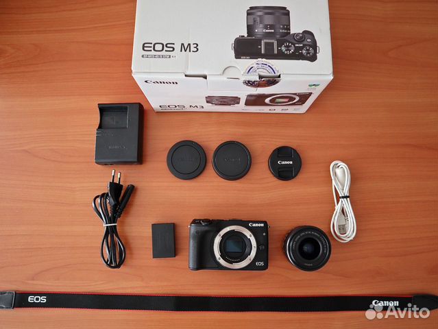 Canon EOS M3 в идеале + Kit 15-45 + EF-M 22