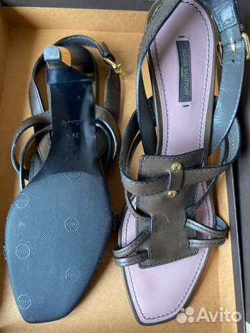 Louis Vuitton босоножки, р. 39,5. Оригинал