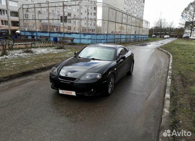 Hyundai Coupe 2.0 AT, 2005, 165 500 км