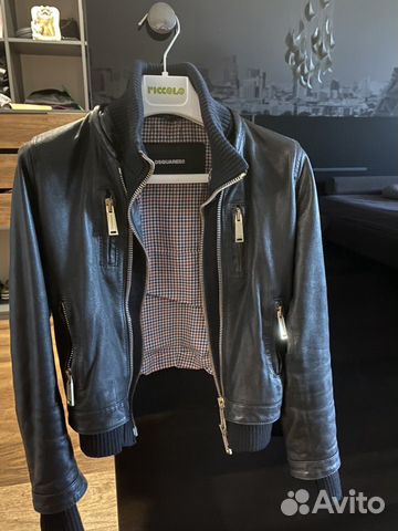 Куртка кожаная Dsquared на 10 лет Куртка кожаная Dsquared на 10 лет