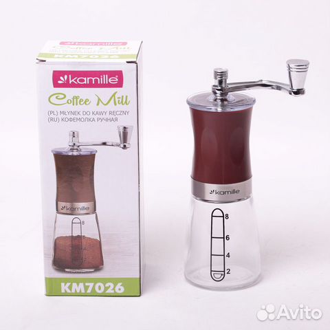 Кофемолка ручная (механическая) 6.5х18.5 см Кофемолка ручная (механическая) 6.5х18.5 см