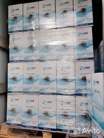 Кабель FTP 4 пары кат.5е внешний 305м медь Кабель FTP 4 пары кат.5е внешний 305м медь