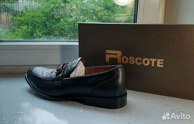 Туфли мужские новые кожаные лоферы Италия Roscote Туфли мужские новые кожаные лоферы Италия Roscote