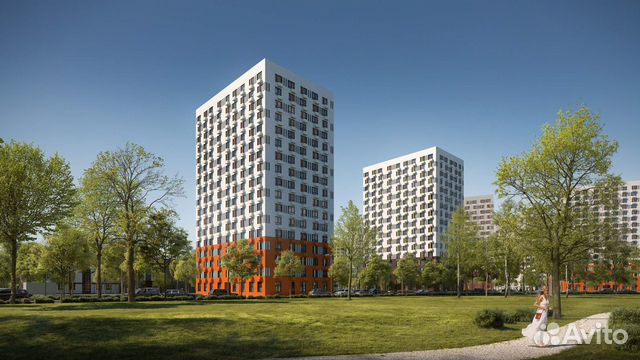 2-к квартира, 68.8 м², 13/17 эт.