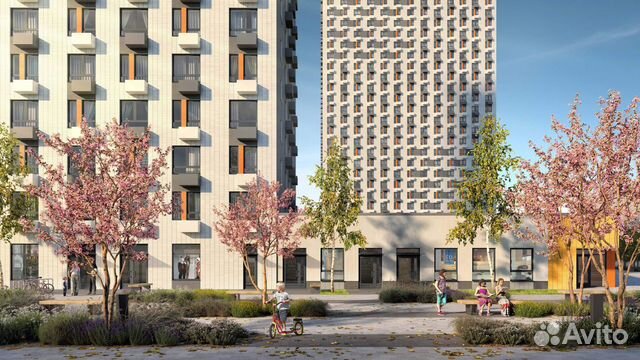 3-к квартира, 73.5 м², 6/31 эт.