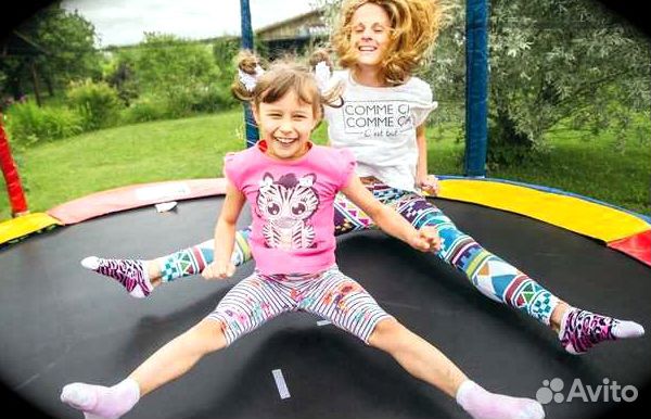Батут для дачи детский (для детей и взрослых)