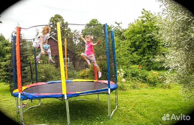 Батут 183 см. для дачи детский (с доставкой)