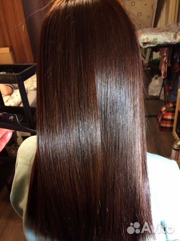 Кератиновое выпрямление и ботокс волос