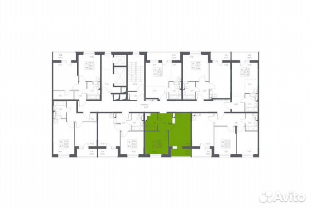 1-к квартира, 34.2 м², 8/14 эт. 1-к квартира, 34.2 м², 8/14 эт.
