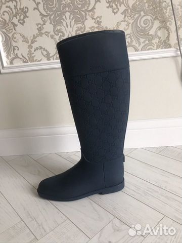 Сапоги резиновые Gucci, 36 размер, новые Сапоги резиновые Gucci, 36 размер, новые