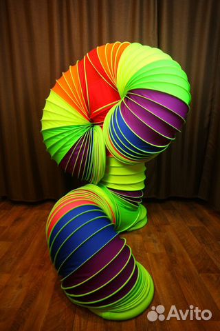 Костюм для шоу человек пружина