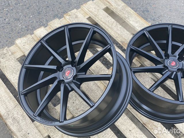 Vossen CVT черный мат R18 на Kia RIO Solaris Vossen CVT черный мат R18 на Kia RIO Solaris