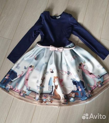 Платье Monnalisa серия Cinderella 8 л 128 см