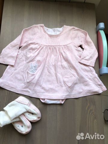 Платья Mothercare р 80(9-12 мес) для двойняшек