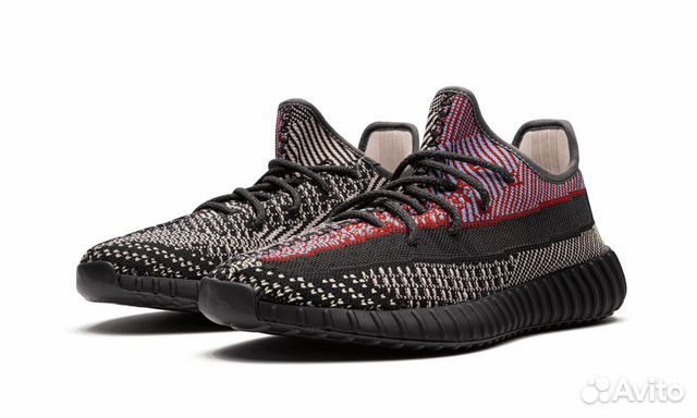 Adidas Yeezy Boost 350 V2 Yecheil черные с красным Adidas Yeezy Boost 350 V2 Yecheil черные с красным