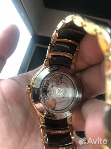 Часы rado Automtic, керамика, розовое золото Часы rado Automtic, керамика, розовое золото