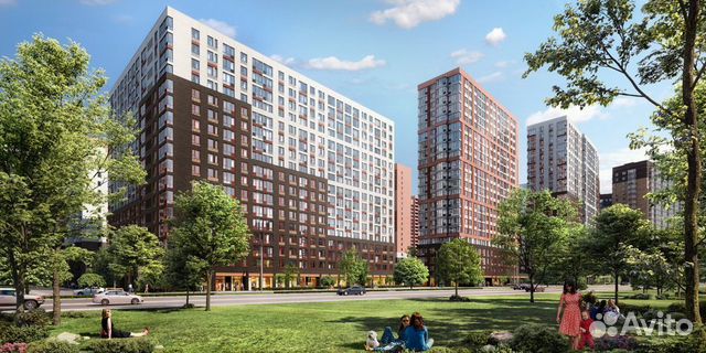 1-к квартира, 31.9 м², 18/22 эт.