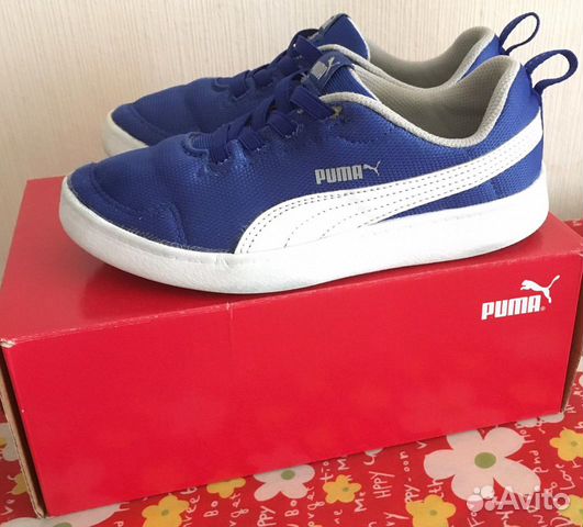 Кеды летние Puma для мальчика р.34
