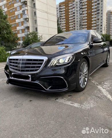 Рестайлинг Mercedes w222 S63AMG Рестайлинг Mercedes w222 S63AMG