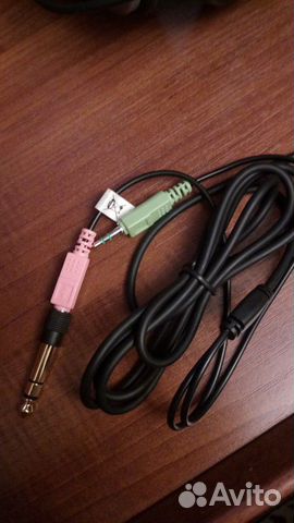 Genius hs-04A, наушники с микрофоном