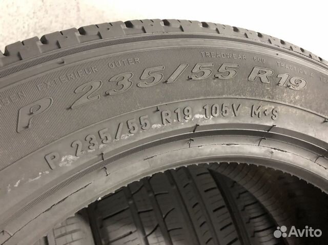 235 55 19 Pirelli летние шины бу