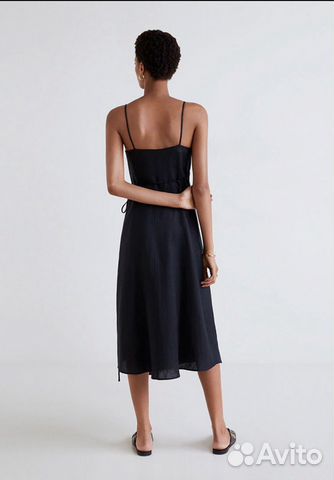 Льняной Сарафан mango новый