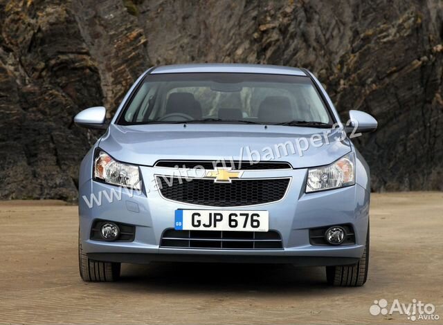 Бампер Круз 09-12 в цвет кузова передний