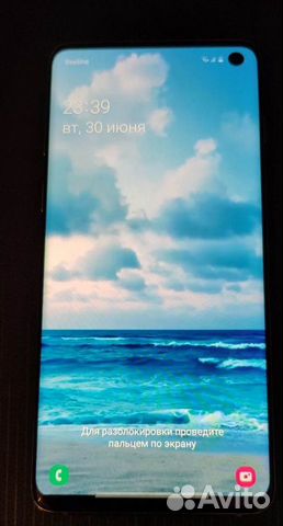 Samsung Galaxy S10 Аквамарин 8/128