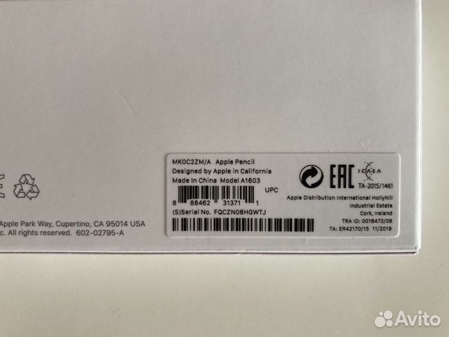 Apple Pencil 1 поколение Apple Pencil 1 поколение