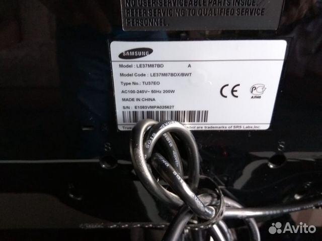 Телевизор Samsung le37m87bd Телевизор Samsung le37m87bd