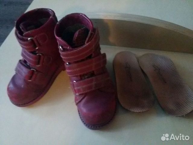 Детские ортопедические сапоги осень 25 размер Детские ортопедические сапоги осень 25 размер