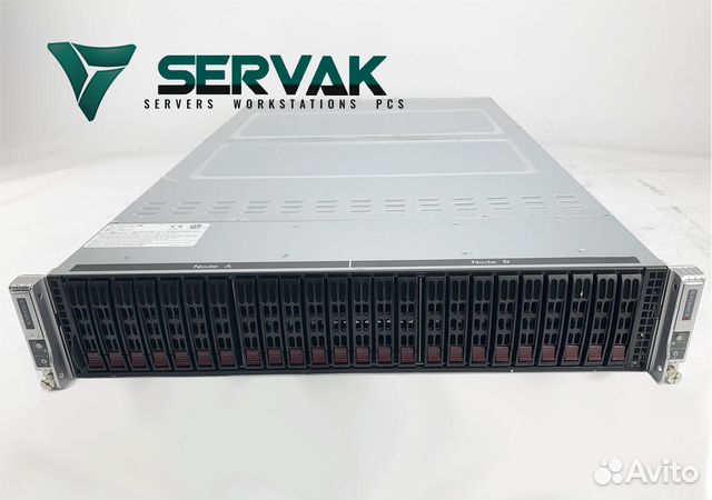 Сервер Supermicro 2028TP-DC1R 4x E5-2660v3 2x128GB