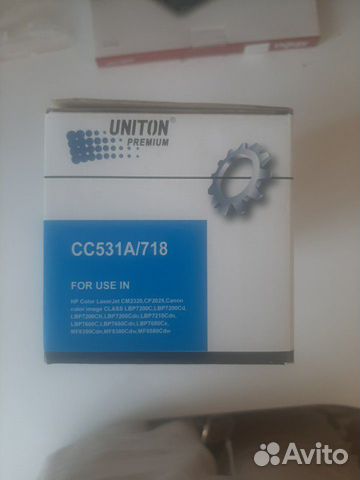 Картридж Uniton premium cc531a/718 Картридж Uniton premium cc531a/718