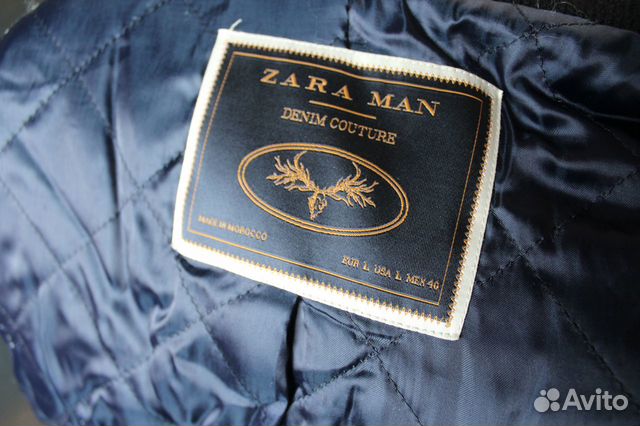 Пальто/Бушлат Zara Man Серый Пальто/Бушлат Zara Man Серый