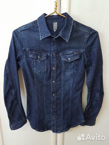 Джинсовка, оригинал, G-star raw, р. S, 44
