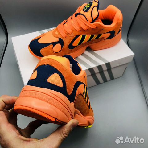 Кроссовки Adidas Yung 1 Orange оранжевые Кроссовки Adidas Yung 1 Orange оранжевые