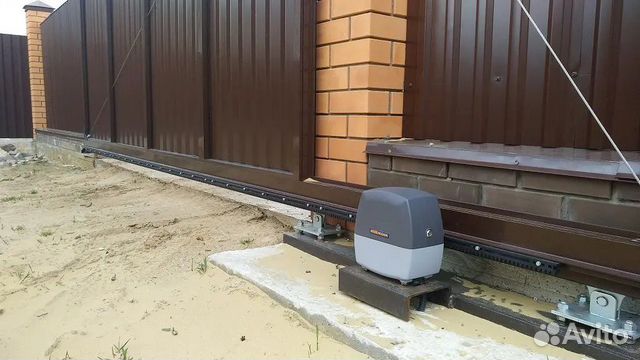 Откатные ворота под ключ Откатные ворота под ключ