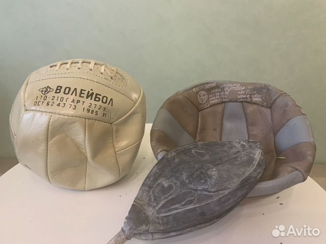 Волейбольный/футбольный мяч СССР Волейбольный/футбольный мяч СССР
