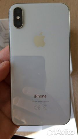 iPhone X 64gb белый