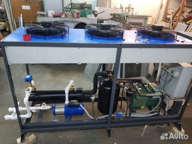 Охлодитель воды чиллер 20kw термопласт автомат