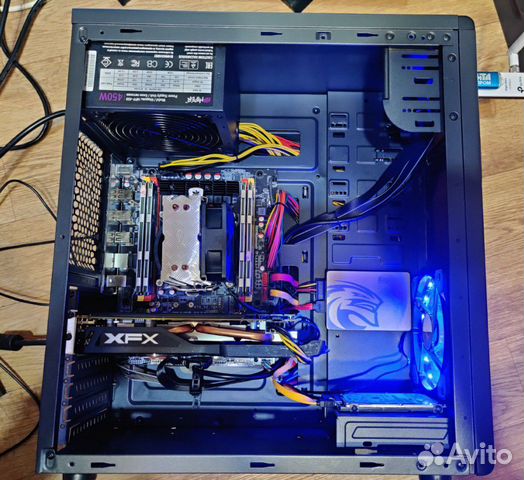 Компьютер i7/rx570/16gb/ssd+hdd