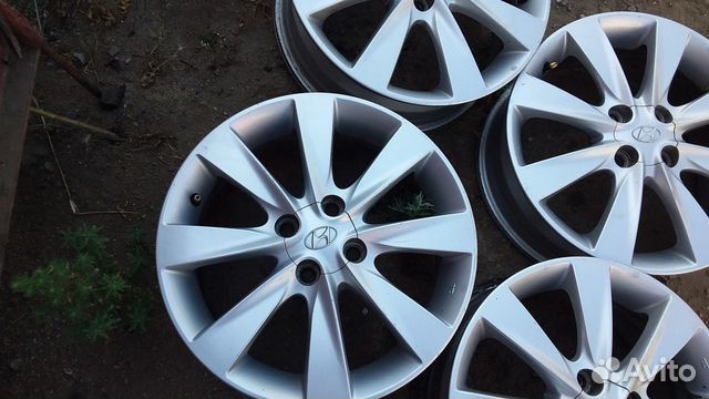 Диски R-16 4/100 Hyundai Solaris.Rio оригинал